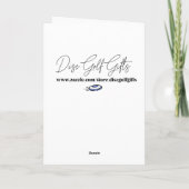 抽象芸術アートディスクゴルフ最高の誕生日バイパー カード (裏面)