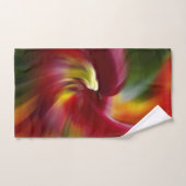 抽象芸術アートデイリリーin壮麗 ハンドタオル (ハンドタオル)