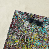 抽象芸術アートデザイン愛好家を対象 ビーチタオル (インサイチュ)