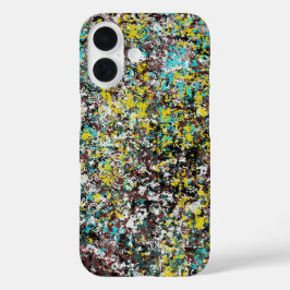 抽象芸術アートデザイン愛好家を対象 iPhone 16ケース
