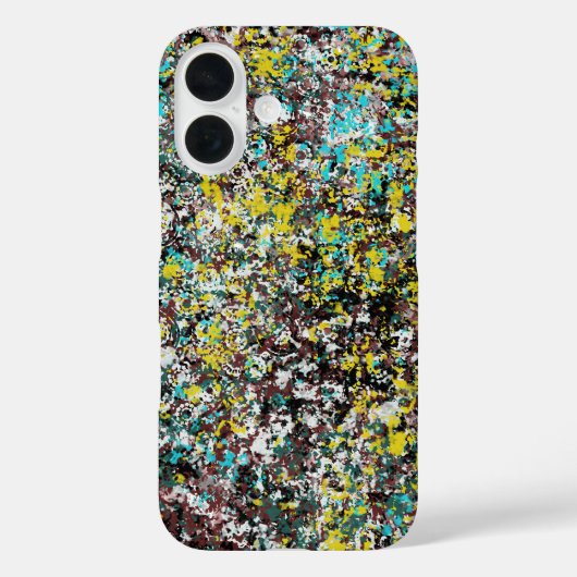 抽象芸術アートデザイン愛好家を対象 Case-Mate iPhoneケース (裏面)