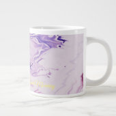 抽象芸術アートデザイン飲み物用品 ジャンボコーヒーマグカップ (右)