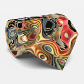 抽象芸術アートネックタイ ネクタイ (ロール)
