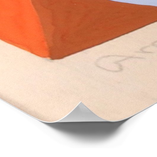 抽象芸術アートバイジョセフ・シリンガー ポスター (角)