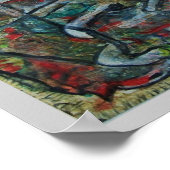 抽象芸術アートバイバルアリズパキダーマトゥス ポスター (角)