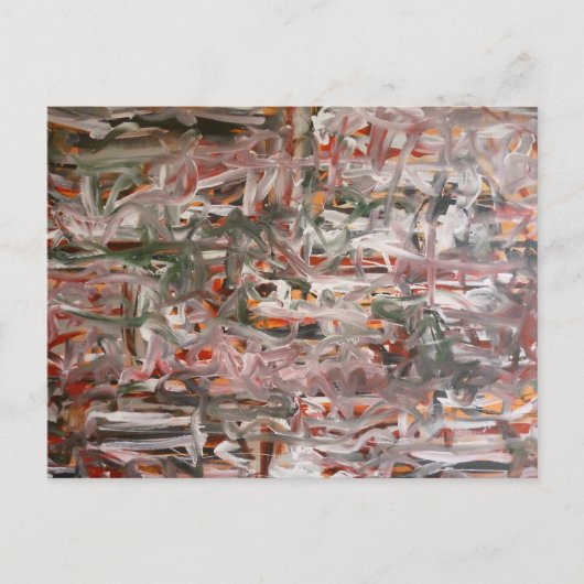 抽象芸術アートバイマルセロ・モブショビッツ ポストカード (正面)