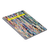 抽象芸術アートバウンスアイディアジャーナルノートブック ノートブック (右側)