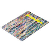 抽象芸術アートバウンスアイディアジャーナルノートブック ノートブック (左側)