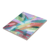 抽象芸術アートパステル タイル (側面)