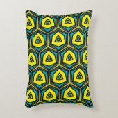 抽象芸術アートパターンアクセント枕 アクセントクッション (正面(垂直))