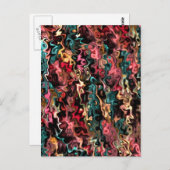 抽象芸術アートビッグゴール ポストカード (正面/裏面)