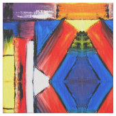 抽象芸術アートピマコットンファブリック ファブリック (クローズアップ)