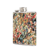 抽象芸術アートフラスコ フラスク (左)