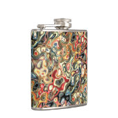 抽象芸術アートフラスコ フラスク (右)