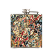 抽象芸術アートフラスコ フラスク (裏面)