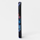 抽象芸術アートフラワーパターン#2 Case-Mate iPhoneケース (裏面/左)