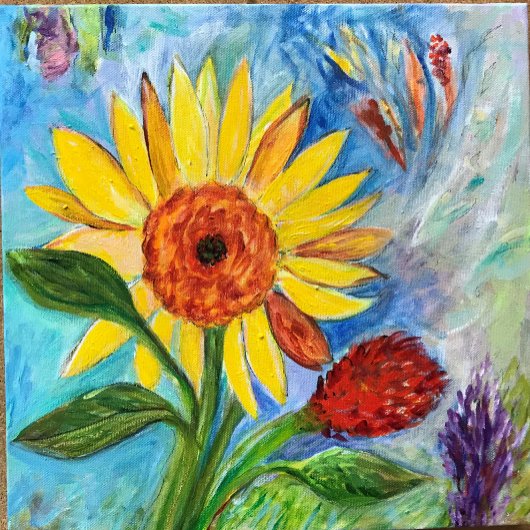 抽象芸術アートフローラベビーボディスーツ ベビーボディスーツ