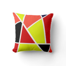 抽象芸術アートブラックイエローコーラルミニマリズム