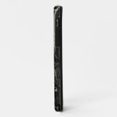 抽象芸術アートブラック Case-Mate iPhoneケース (裏面/左)