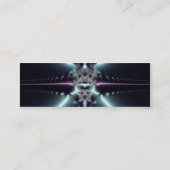 抽象芸術アートブルースター スキニー名刺 (裏面)