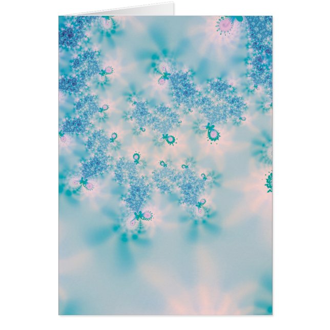 抽象芸術アートブルー瞑想 (正面)