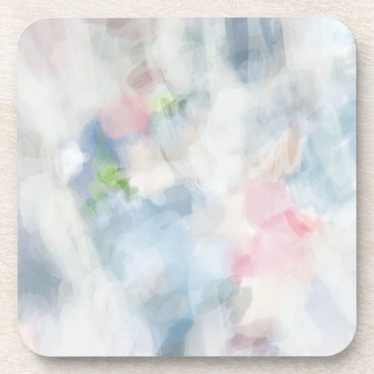 抽象芸術アートプラスチックコースターセット コースター (正面)