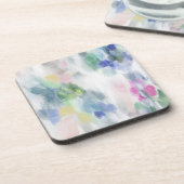 抽象芸術アートプラスチックコースターセット コースター (左側)