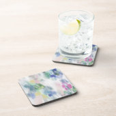 抽象芸術アートプラスチックコースターセット コースター (右側)