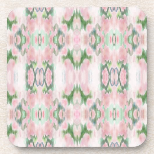 抽象芸術アートプラスチックコースターセット コースター (正面)