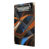 抽象芸術アートプリント ミニクリップボード (アングル2)