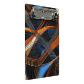 抽象芸術アートプリント ミニクリップボード (アングル)