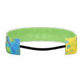 抽象芸術アートヘッドバンド アスレチックヘッドバンド (裏面)