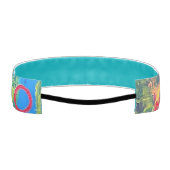 抽象芸術アートヘッドバンド アスレチックヘッドバンド (裏面)