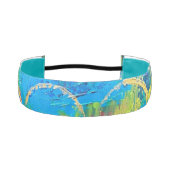 抽象芸術アートヘッドバンド アスレチックヘッドバンド (正面)