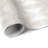 抽象芸術アートホワイトグレーギフトラップラッピング紙 ラッピングペーパー (ロールコーナー)