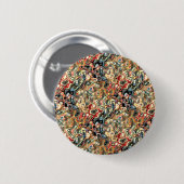 抽象芸術アートボタン 缶バッジ (正面&裏面)