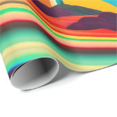 抽象芸術アートボンナロー ラッピングペーパー (ロールコーナー)