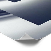 抽象芸術アートポスターシルバープレート4 ポスター (角)