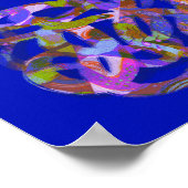 抽象芸術アートポスター宇宙スープ1 ポスター (角)