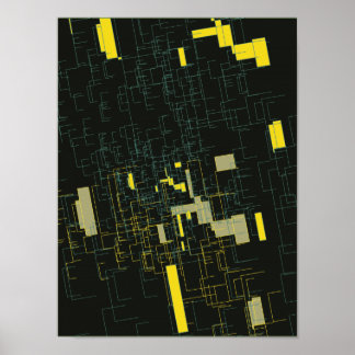 抽象芸術アートポスター'C' ポスター