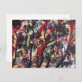 抽象芸術アートポストカード ポストカード (正面/裏面)