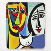 抽象芸術アートマウスパッド マウスパッド (正面)