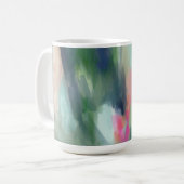 抽象芸術アートマグ コーヒーマグカップ (正面左)