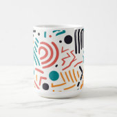 抽象芸術アートマグ コーヒーマグカップ (中央)