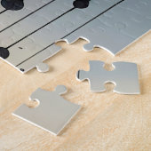 抽象芸術アートマトリックスガールジグソーパズル ジグソーパズル (側面)