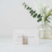 抽象芸術アートミニマリストアーティストプロフィ連絡ールAp 予約カード (スタンド正面)