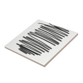 抽象芸術アートミニマリズムスケッチ タイル (側面)