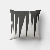 抽象芸術アートミニマリズム白線 クッション (裏面)