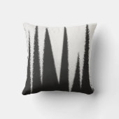 抽象芸術アートミニマリズム白線 クッション (裏面)