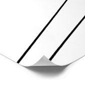 抽象芸術アートミニマリズム赤ドット焦点ポスター ポスター (角)